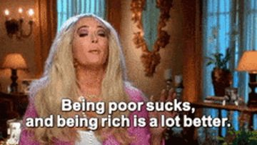 Erika Jayne in her confessional on Real Housewives of Beverly Hills