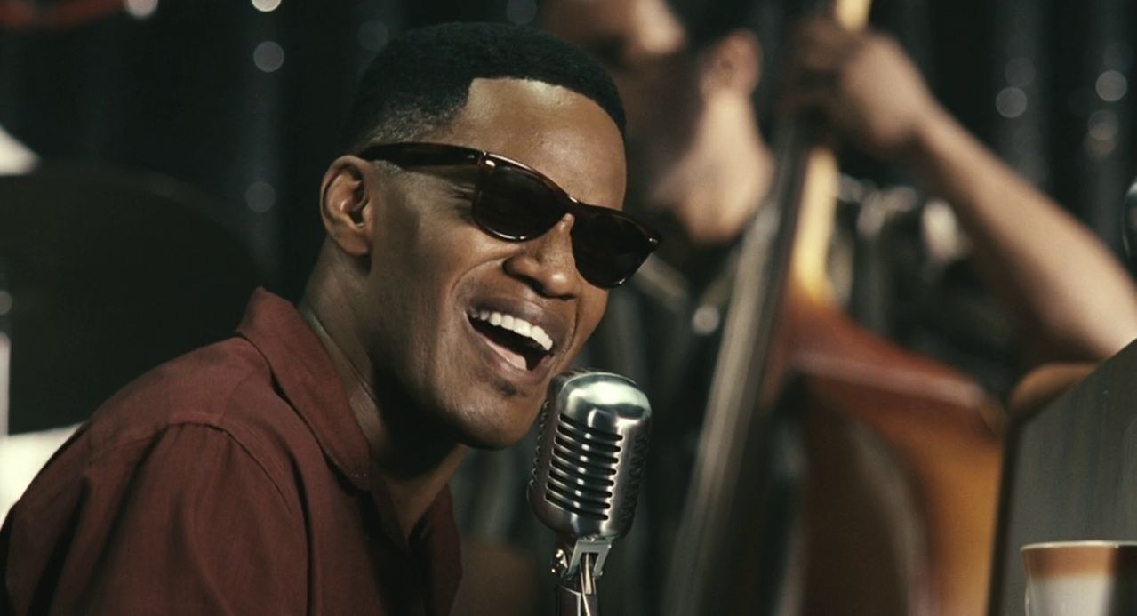 Jamie Foxx as Ray Charles in Ray