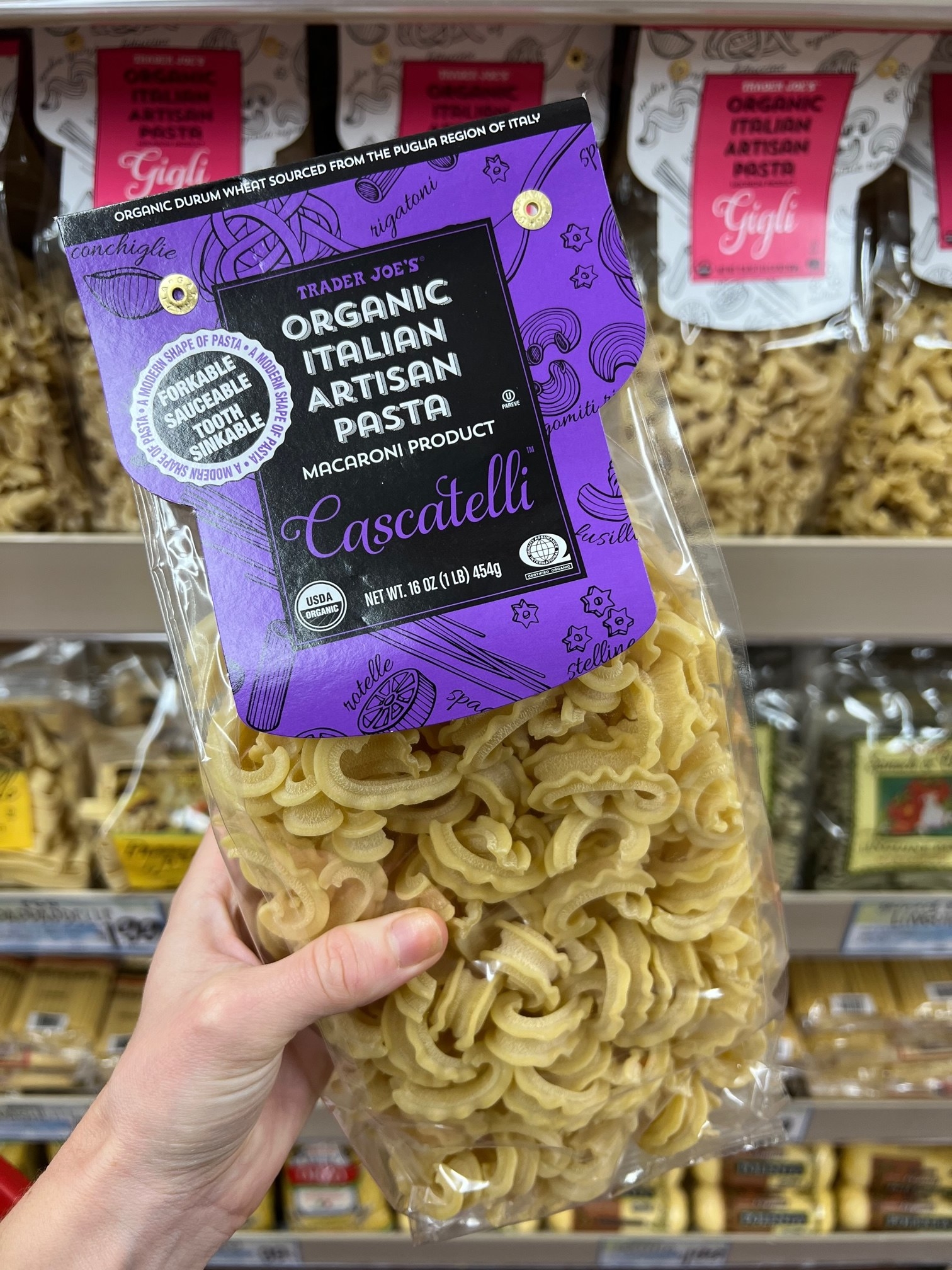 Organic Italian Artisan Cascatelli