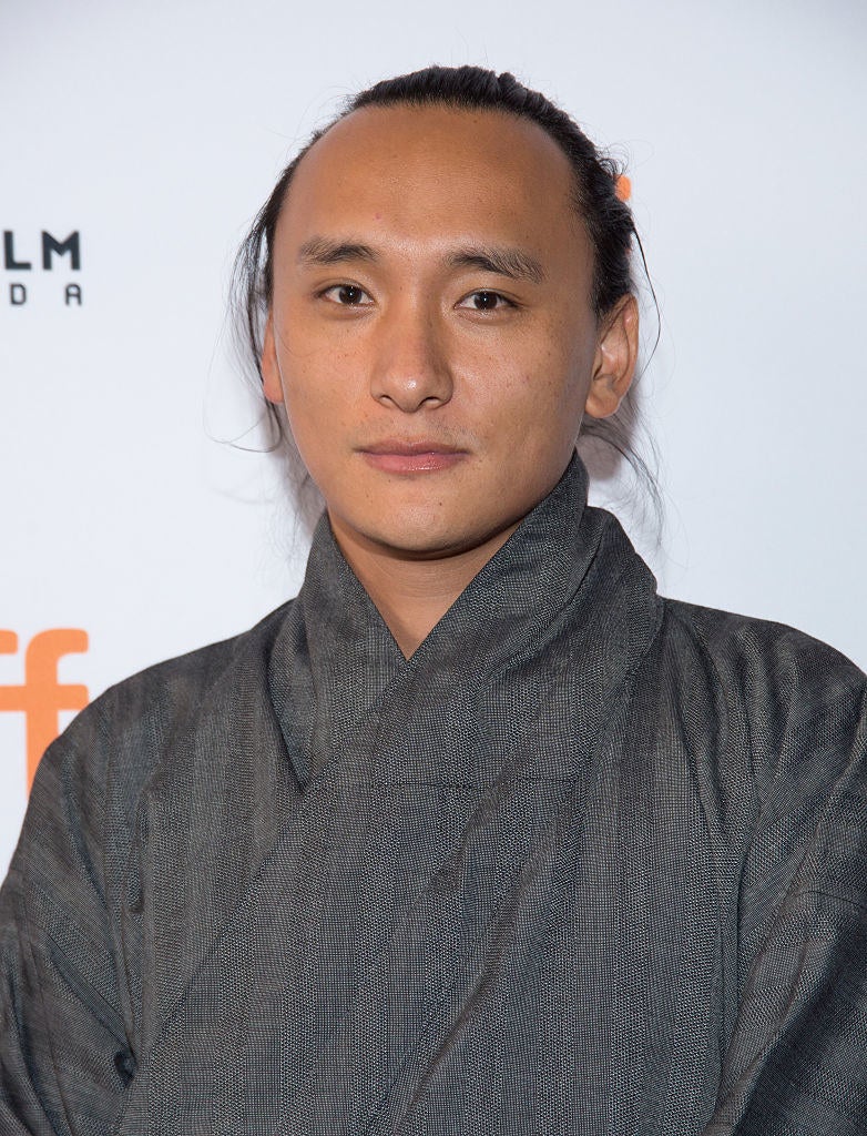 Pawo Choyning Dorji on a red carpet