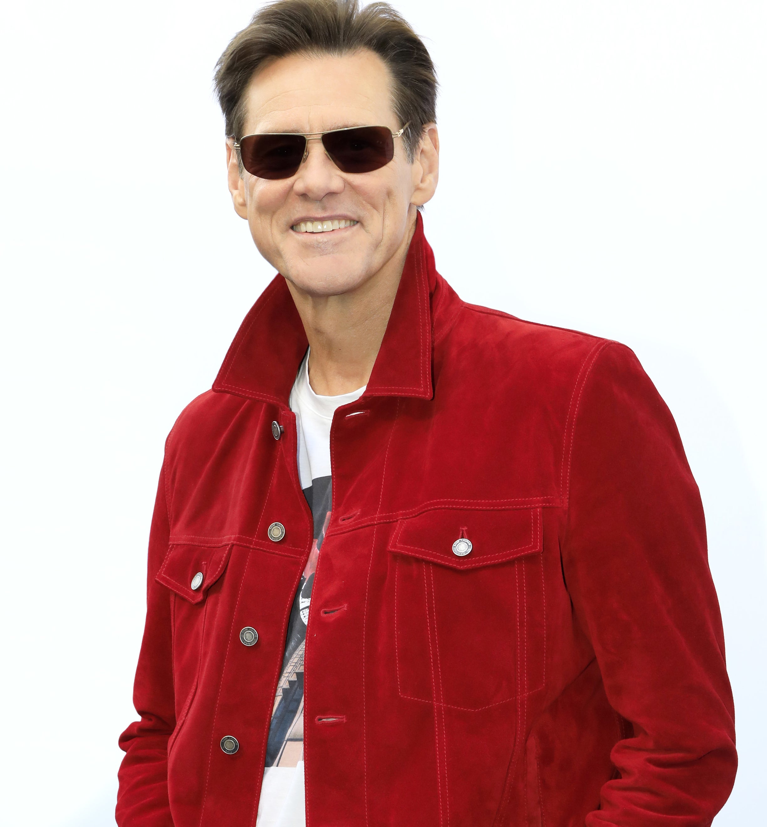Jim Carrey attends the &#x27;Sonic The Hedgehog&#x27; Family Day Event at the Paramount Theatre on January 25, 2020