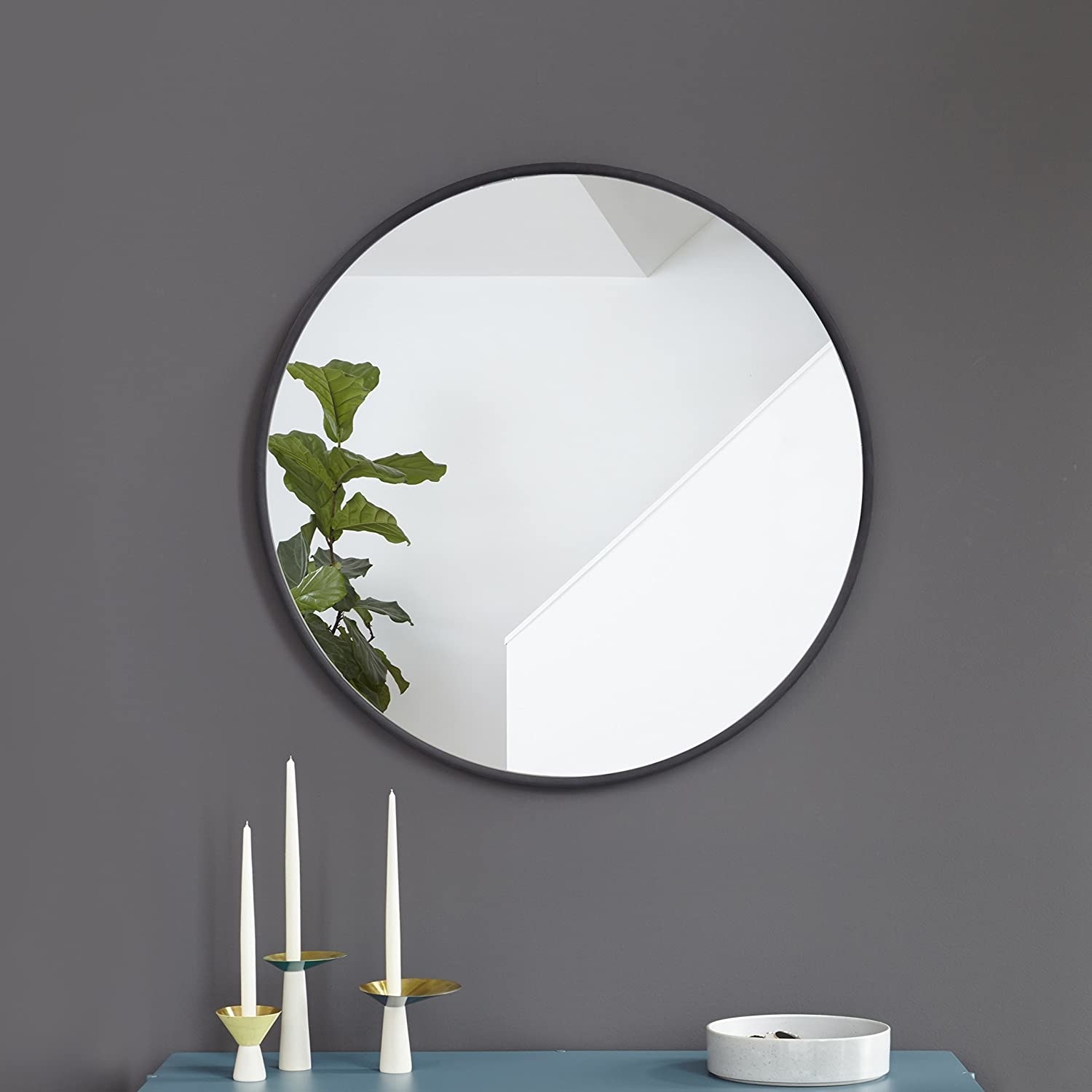 Espejo circular moderno