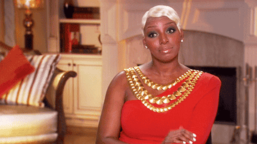 NeNe Leakes in her confessional of Real Housewives of Atlanta