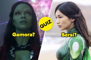 Gamora and Sersi