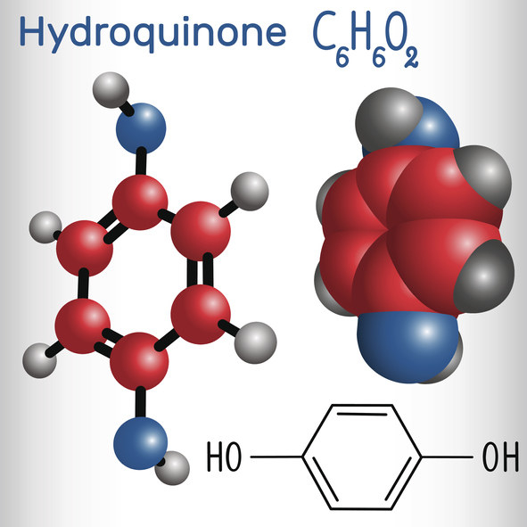 Cell makeup of Hydroquinone.