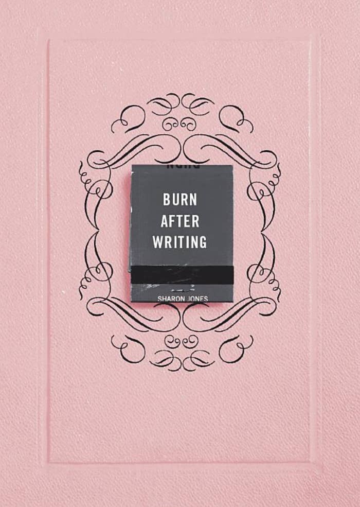 The cover of &quot;Burn After Writing&quot;