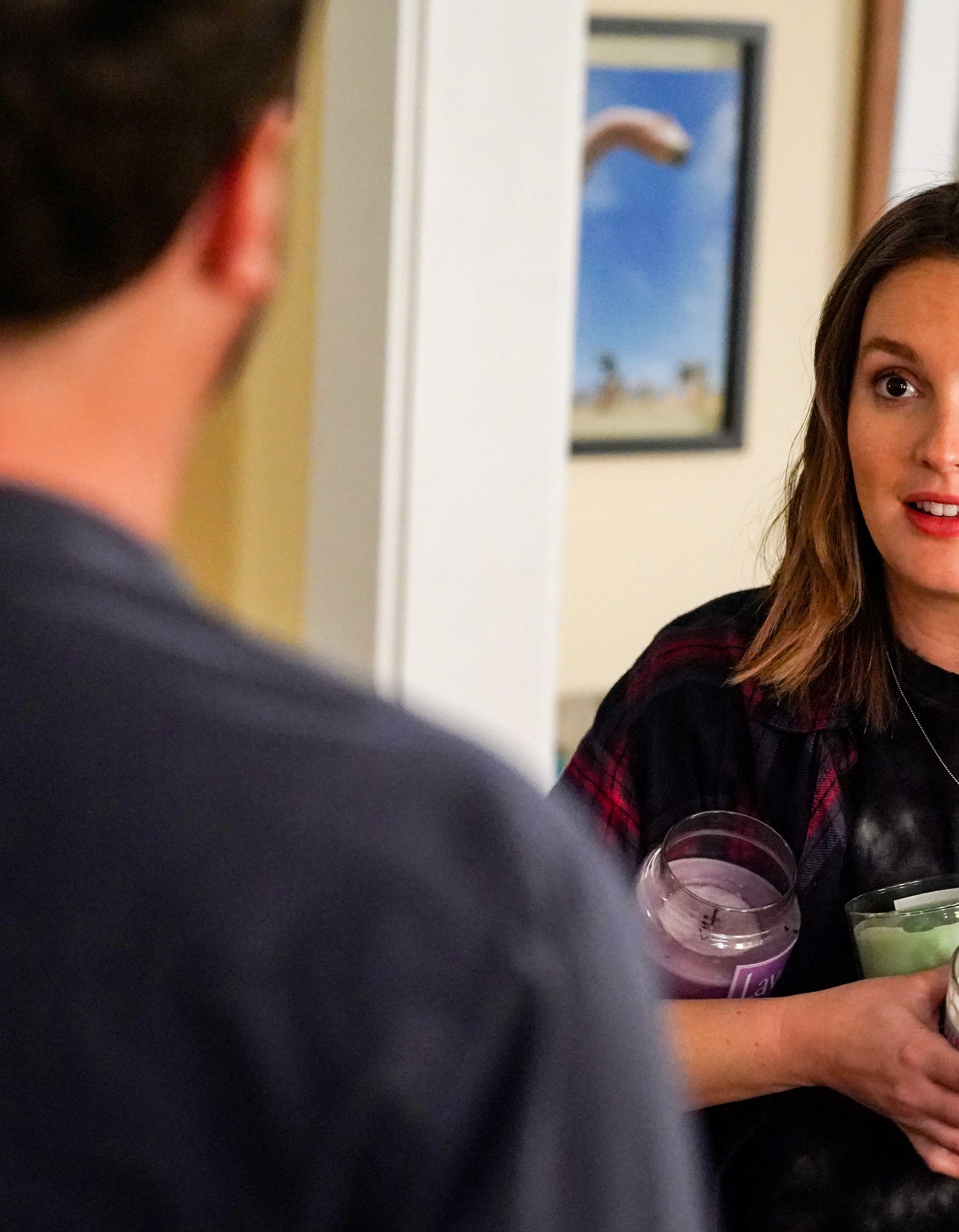 Leighton Meester as Angie on &quot;Single Parents&quot;