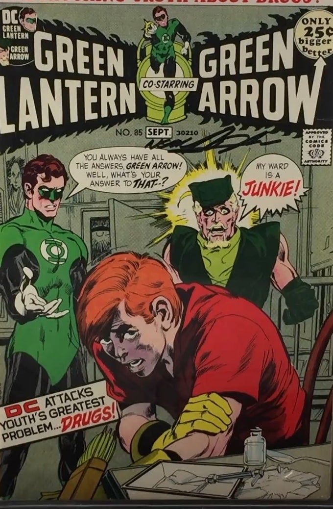 green arrow comic book covers