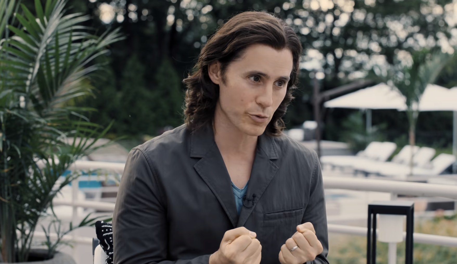 Jared Leto as Adam Neumann in WeCrashed