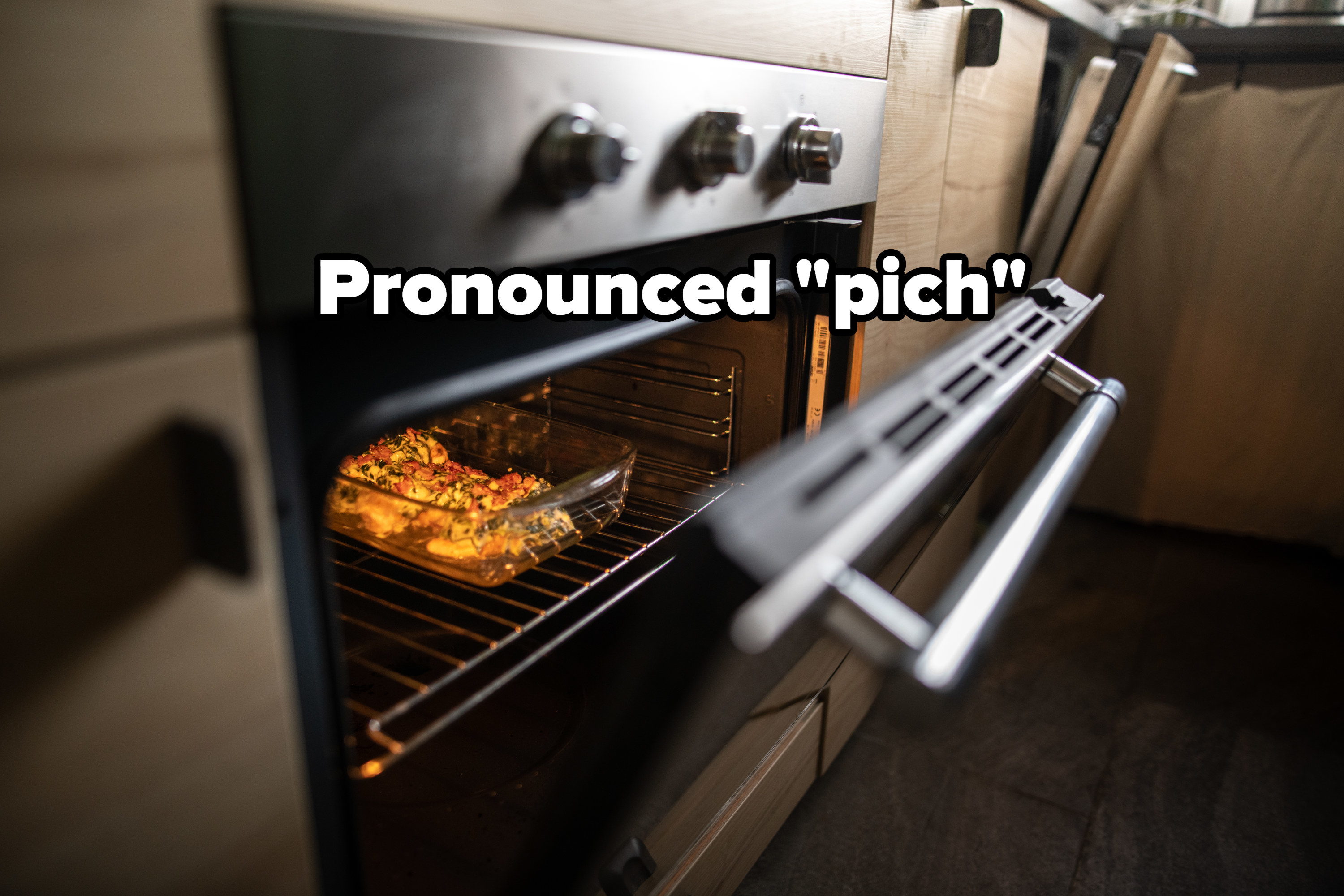 Pronounced pich