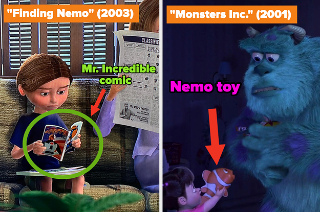 56 Easter Eggs And Details From 2000s Pixar Movies You Might've Missed The First Time Around