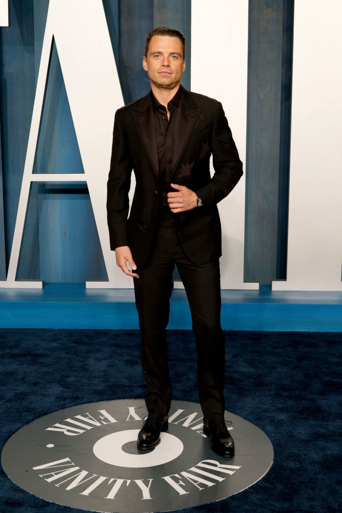 Sebastian in a suit