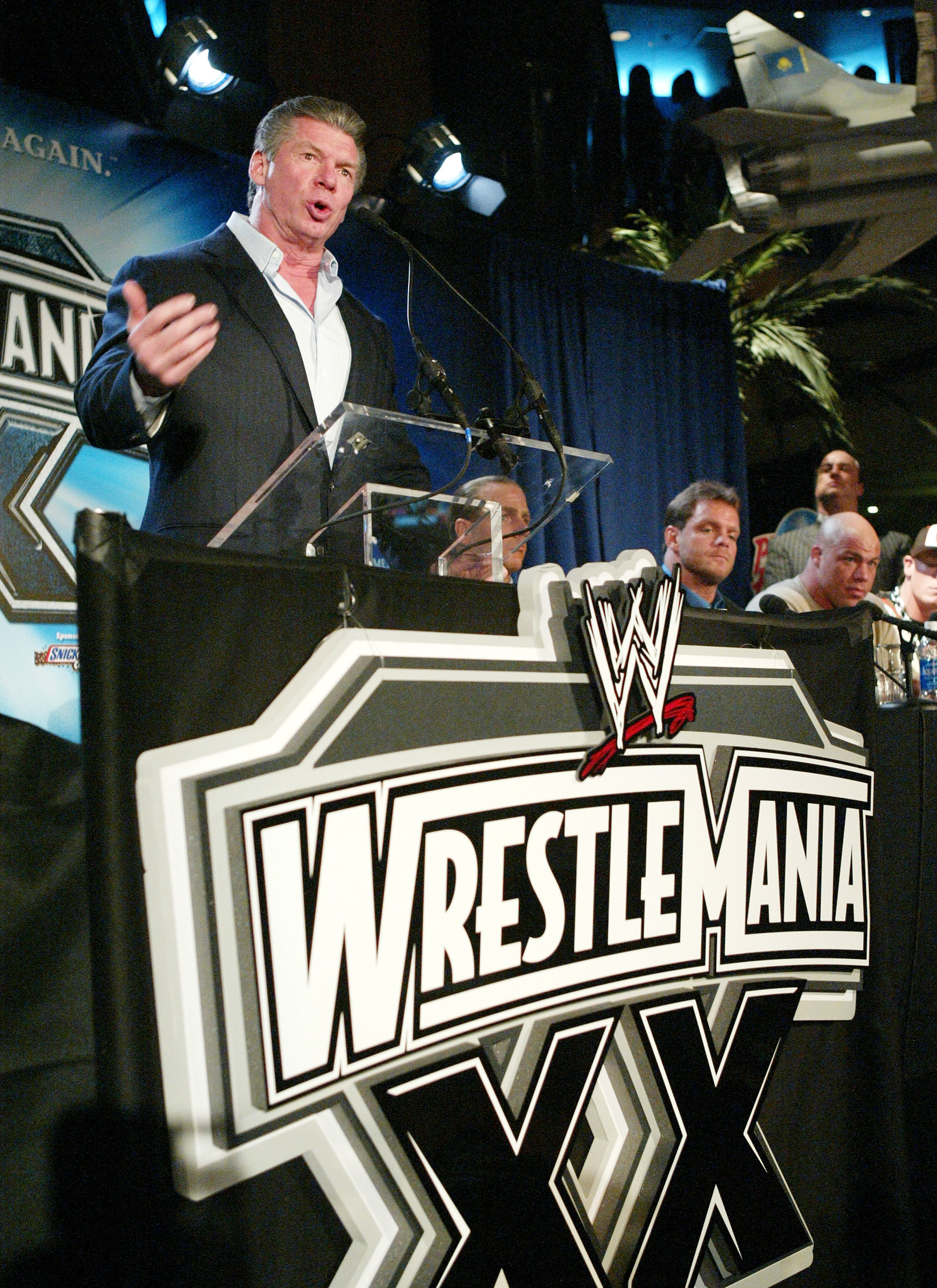 Vince McMahon at WrestleMania XX