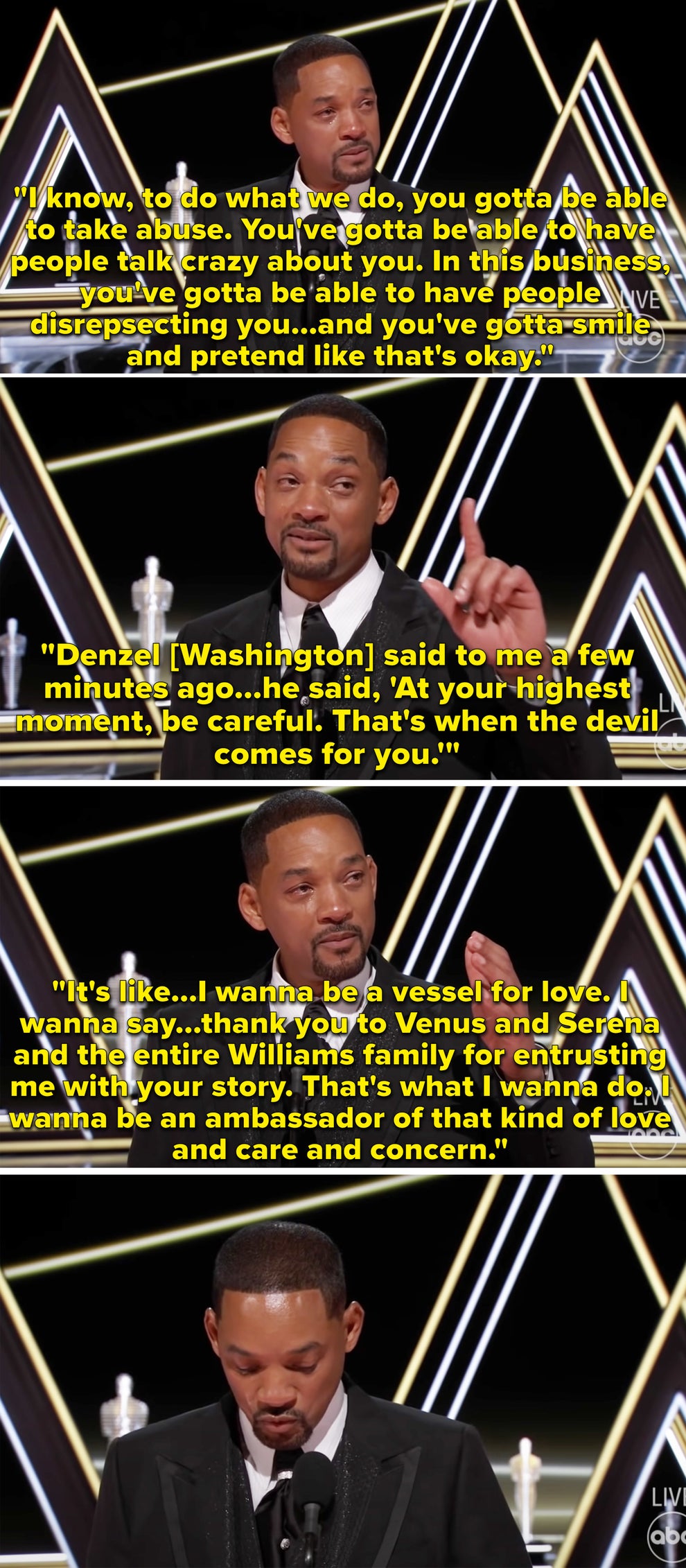 29 Best And Wild Oscars Speeches