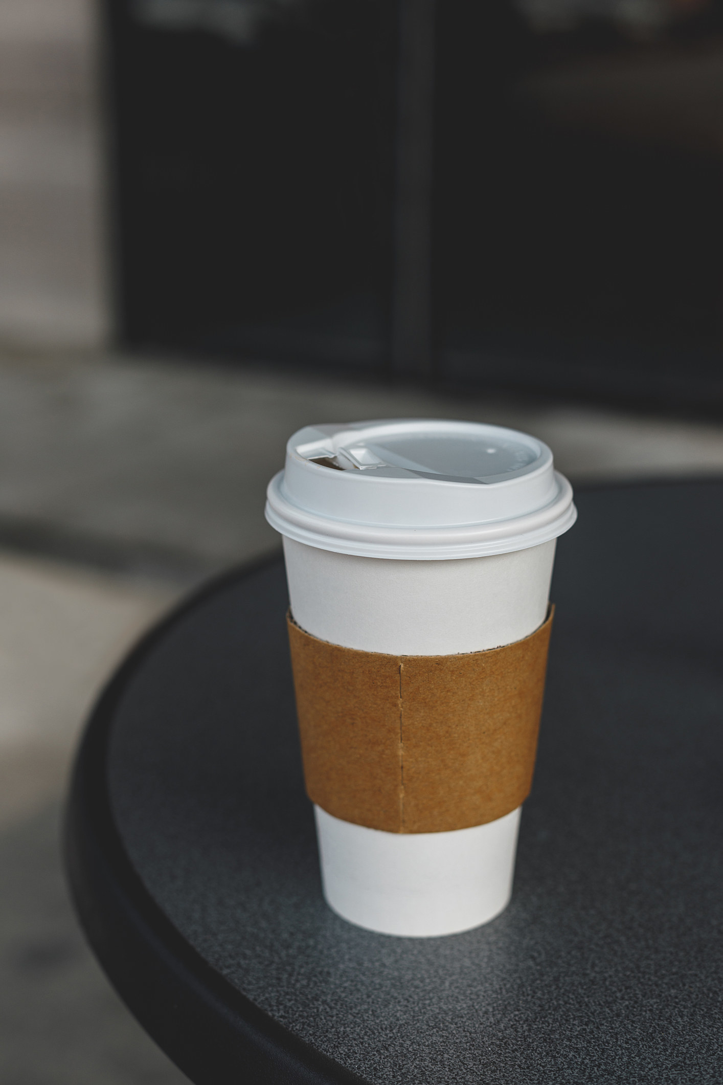 Coffee cup on a table