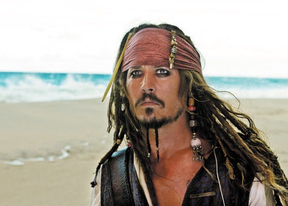 Johnny Depp as Jack Sparrow
