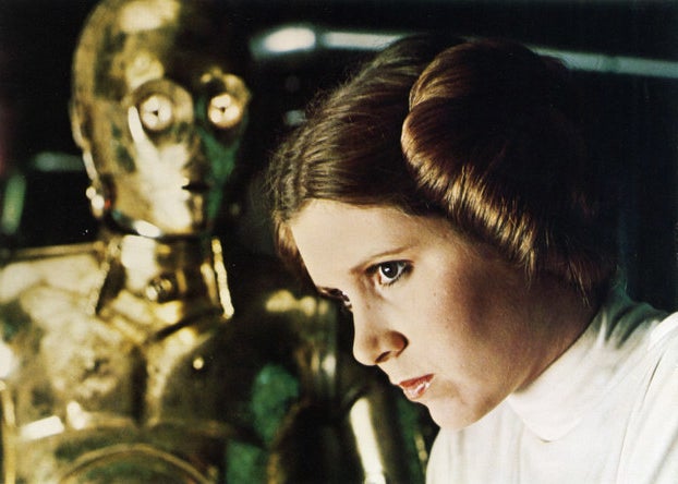 Carrie Fisher as Princess Leia