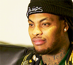 Waka Flocka making a face and saying, &quot;OK...&quot;