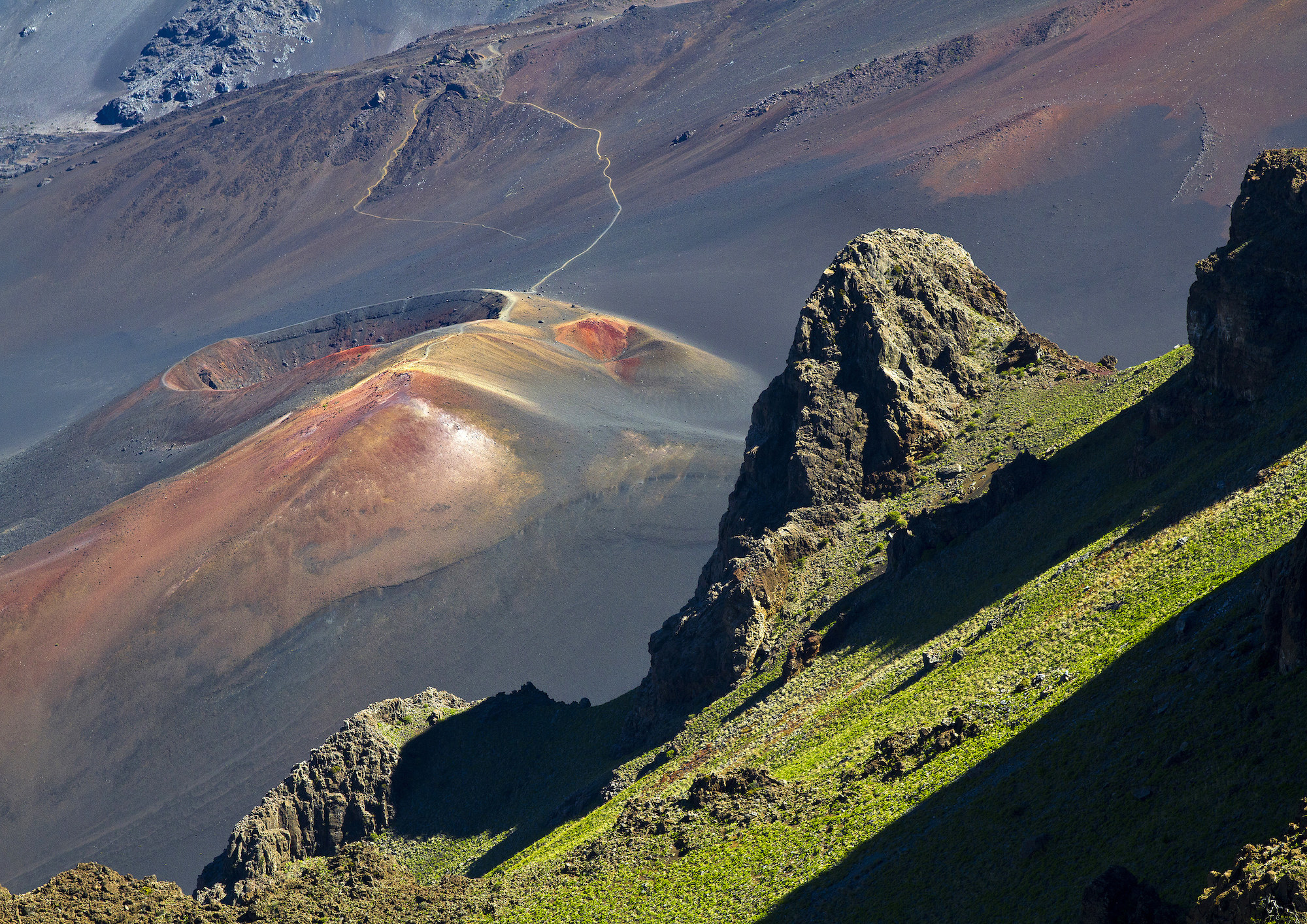 Haleakala volcano