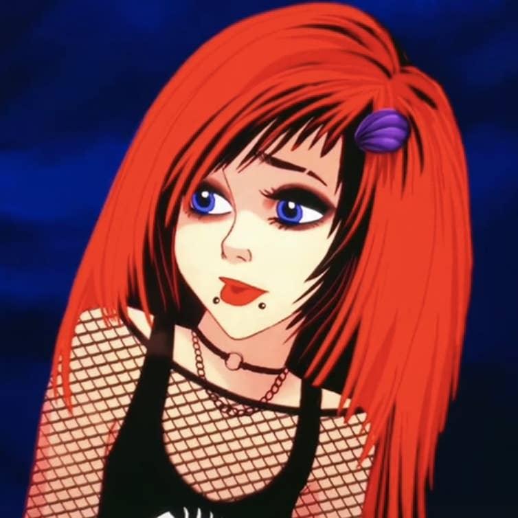 ディズニープリンセスがエモ系ファッションに身を包んだら ディズニープリンセスがエモ系ファッションに身を包んだら