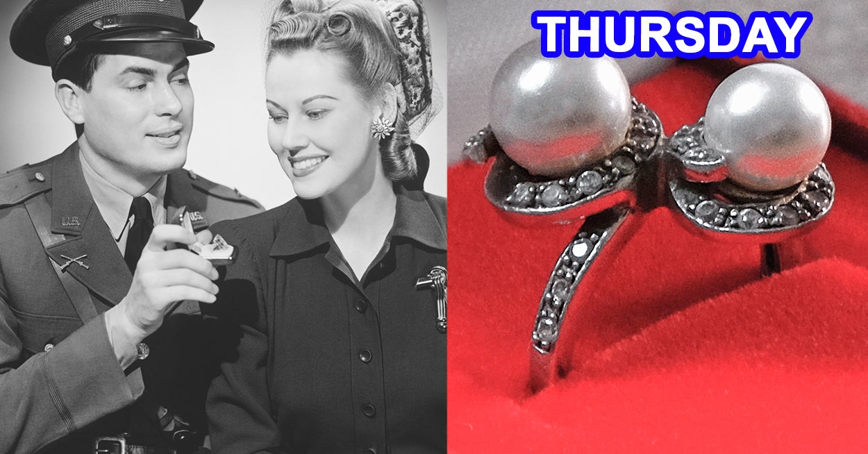 Vintage Wedding Ring Engagement Quiz