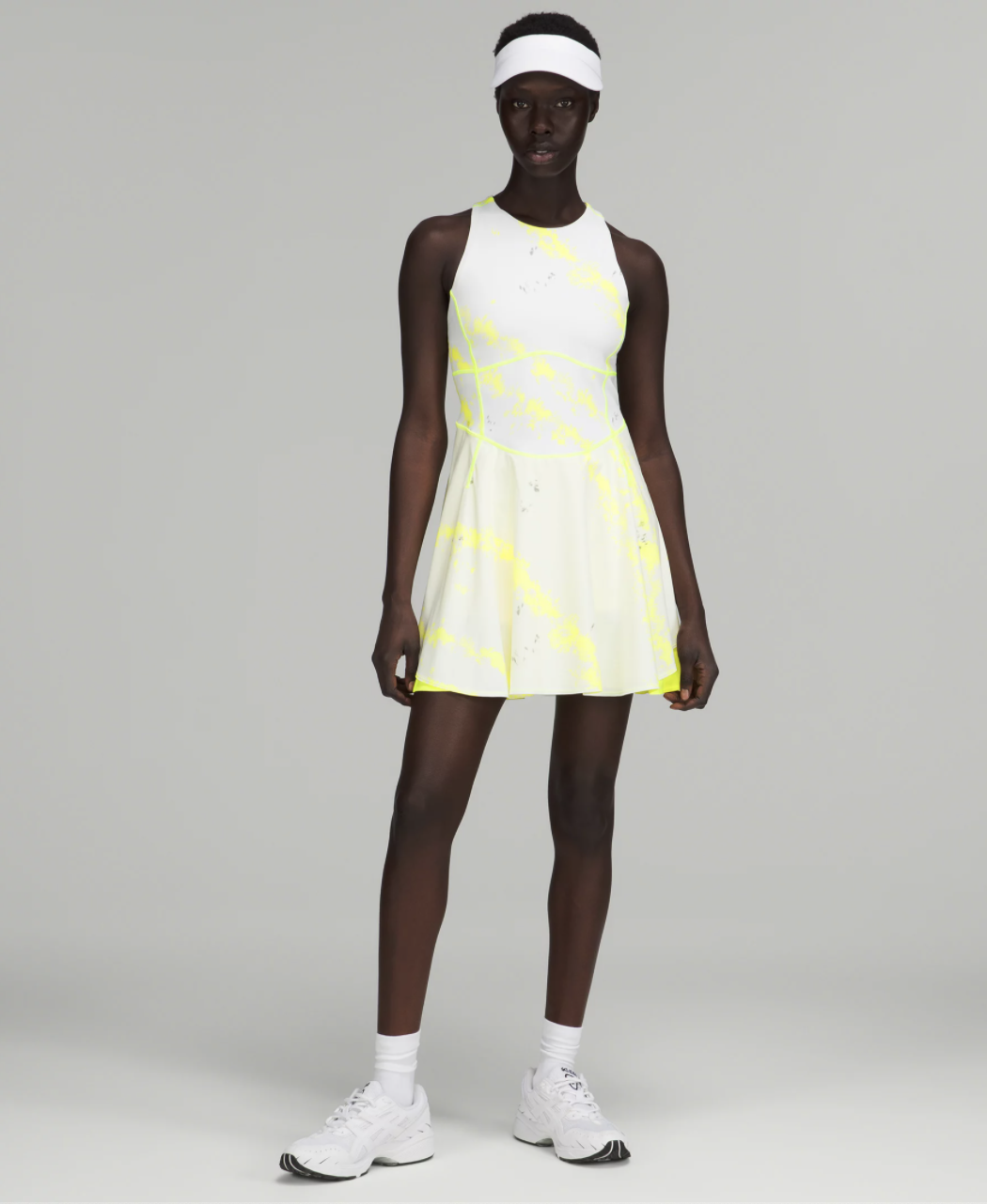 a person wearing the tennis dress