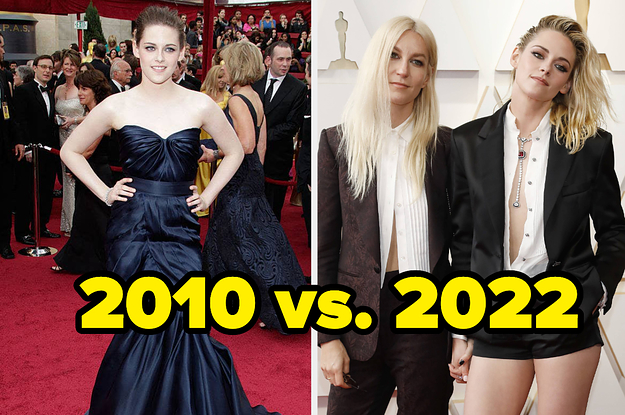 kristen stewart in 2010 vs 2022