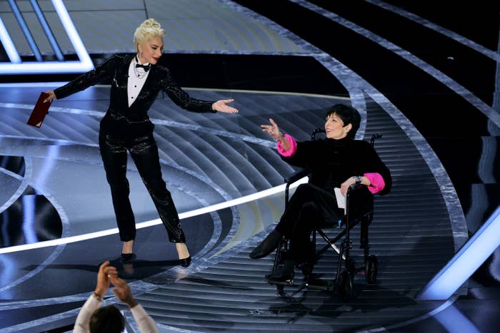 Lady gaga and liza minnelli