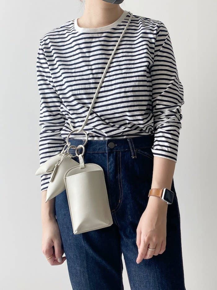 可愛くて即買いしちゃった グローバルワークの 高見えバッグ 春コーデのアクセントにぴったりなの