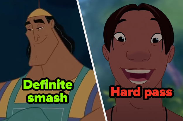 Smash/Pass Disney Characters To Discover Your Kinky %