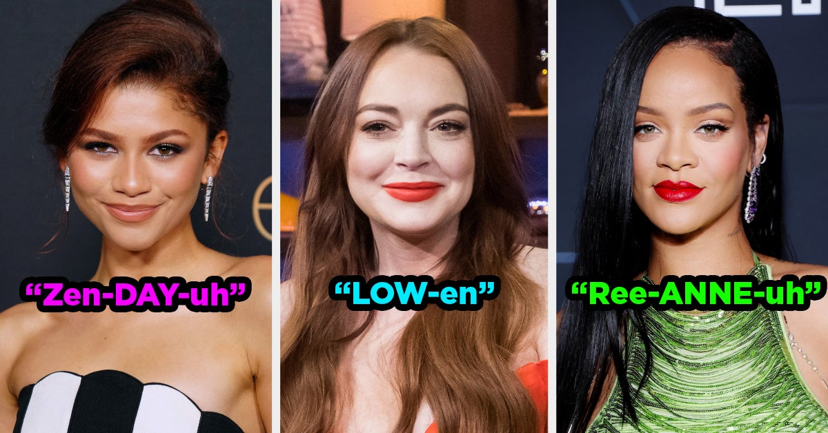 Zendaya, Rihanna, Timothée Chalamet How To Pronounce
