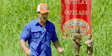 gif of jeff probst clapping and saying &quot;let&#x27;s do it&quot;