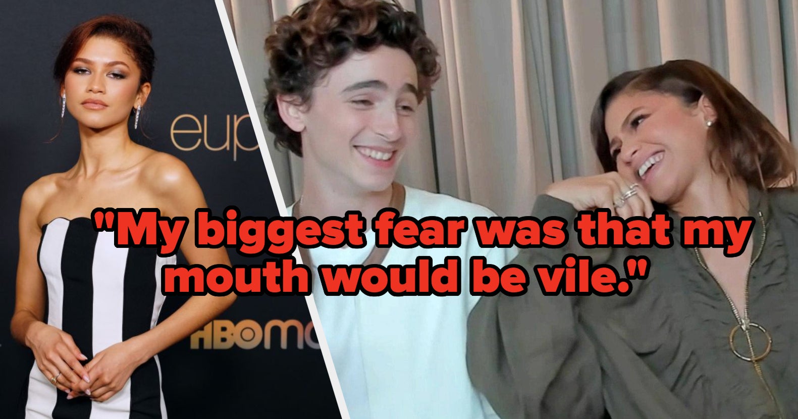 Zendaya Being Nervous To Shoot "Dune" With Timothée Chalamet Because She Thought Her Breath Would Stink Is Hilariously Real