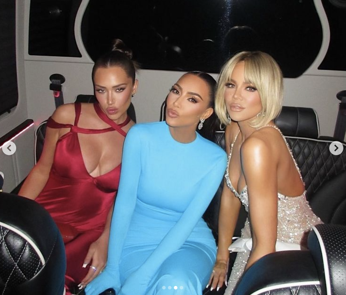 Why Kim Kardashian Shared Pics of Khloe on Insta