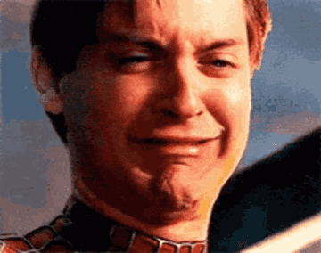 Toby Maguire, &quot;Spiderman&quot; crying