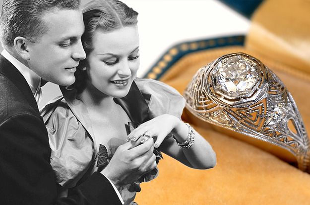 This Vintage Wedding Ring Quiz Knows The Day Of The Week You'll Get Engaged