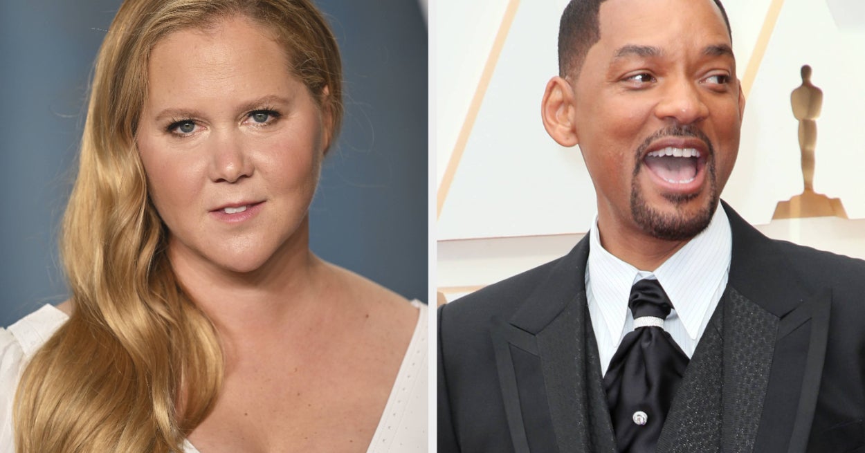 Amy Schumer Finally Commented On Will Smith Slapping Chris Rock At The Oscars, And Said "The Whole Thing Was So Disturbing"