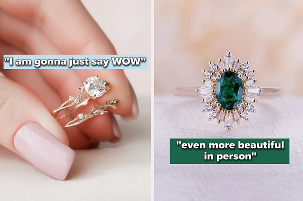 21 Gorgeous Non-Diamond Engagement Rings You'll Totally Fall For