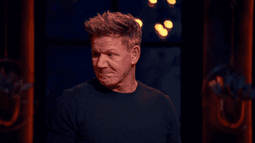 GIF gordon ramsey shaking his head from side to side