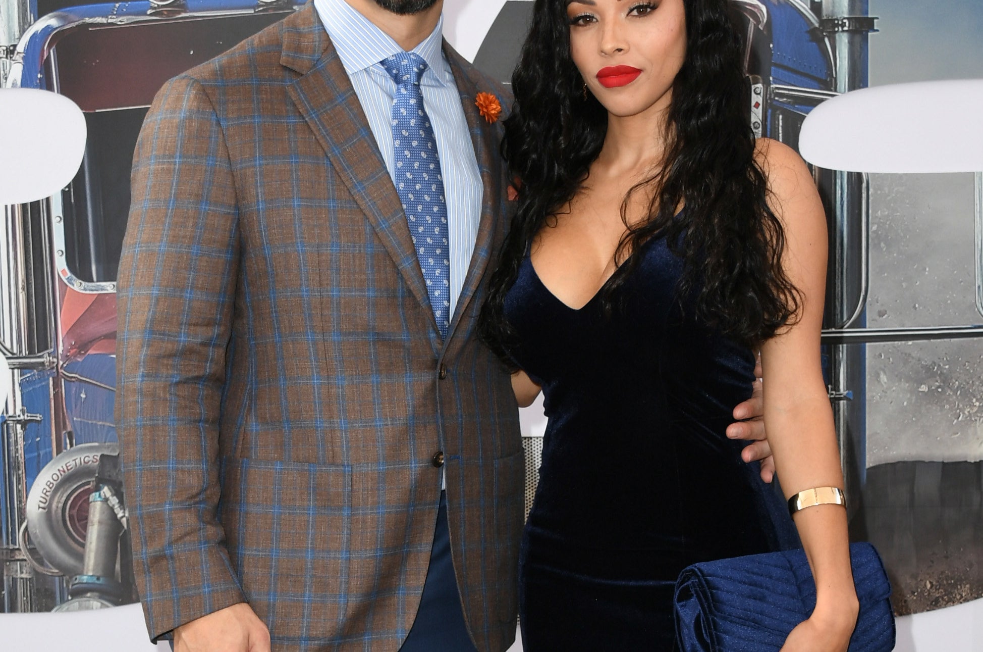 Roman Reigns and his wife Galina Becker