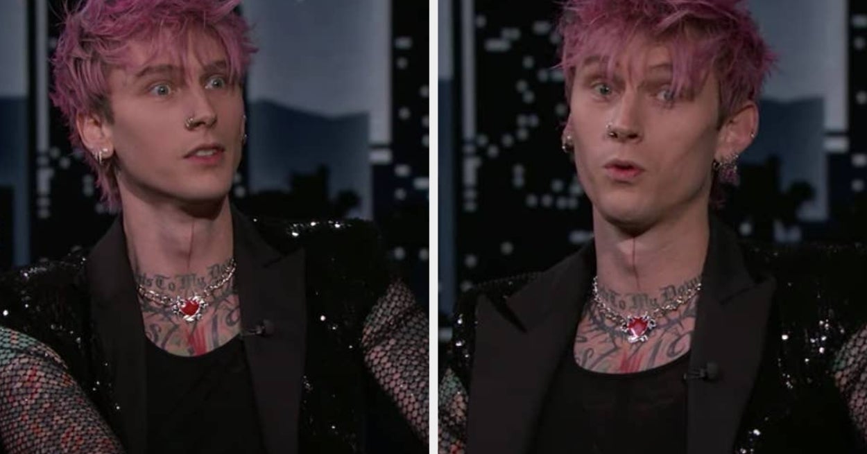 Machine Gun Kelly Said He And Megan Fox Were "Exorcising Some Things Out" While Taking Ayahuasca Together Last Year