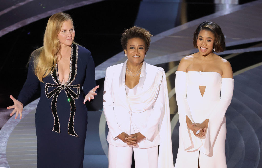 Amy Schumer, Wanda Sykes, and Regina Hall hosting the Oscars