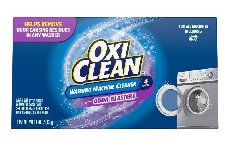 Oxiclean washing machine cleaner product shot