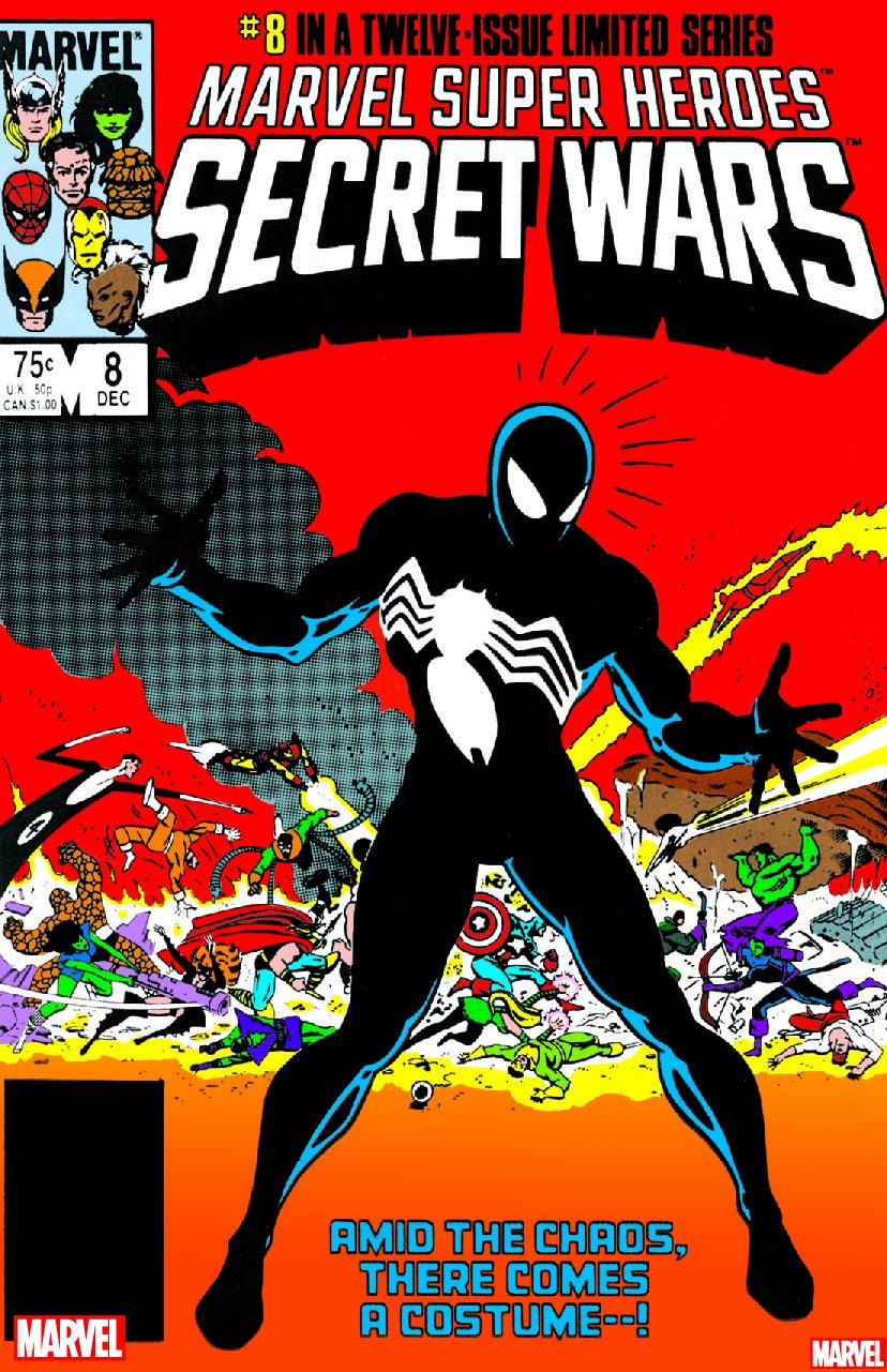 The cover of &quot;Marvel Super Heroes Secret Wars #8&quot;