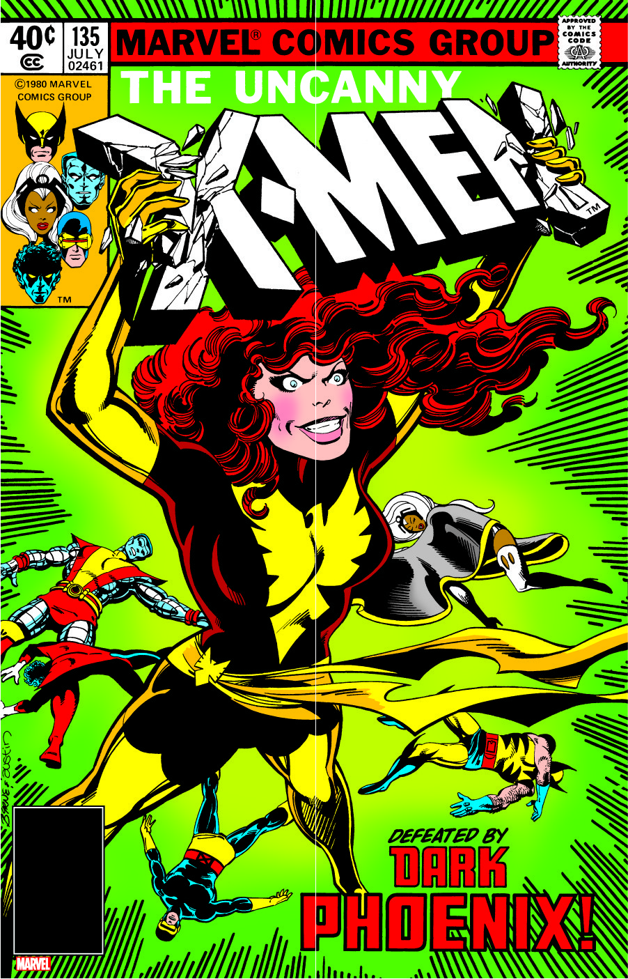 The cover of &quot;The Uncanny X-Men #135&quot; (1980)