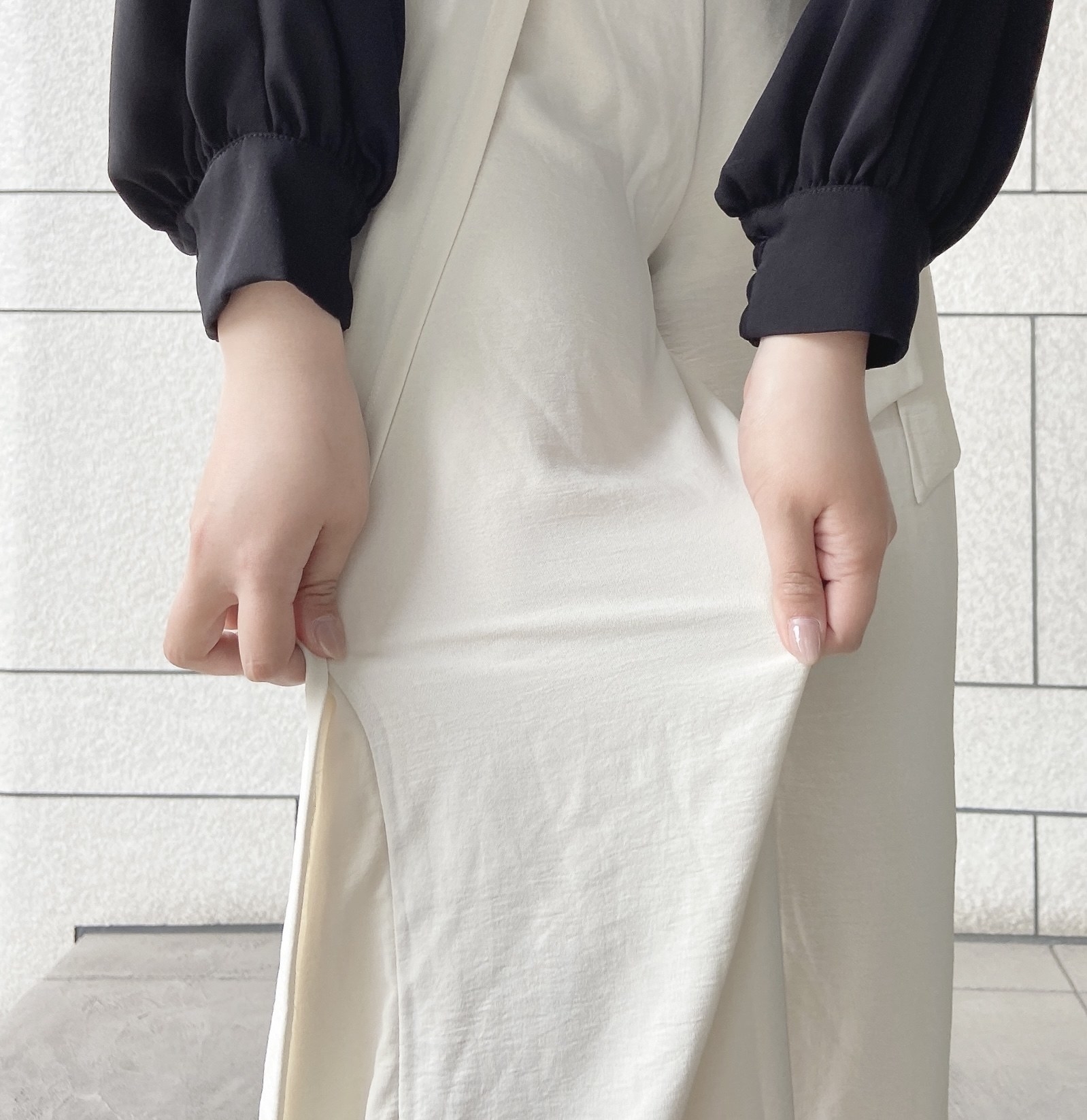着まわし力えげつない…！ZARAの「高見えパンツ」ゆったり着られ
