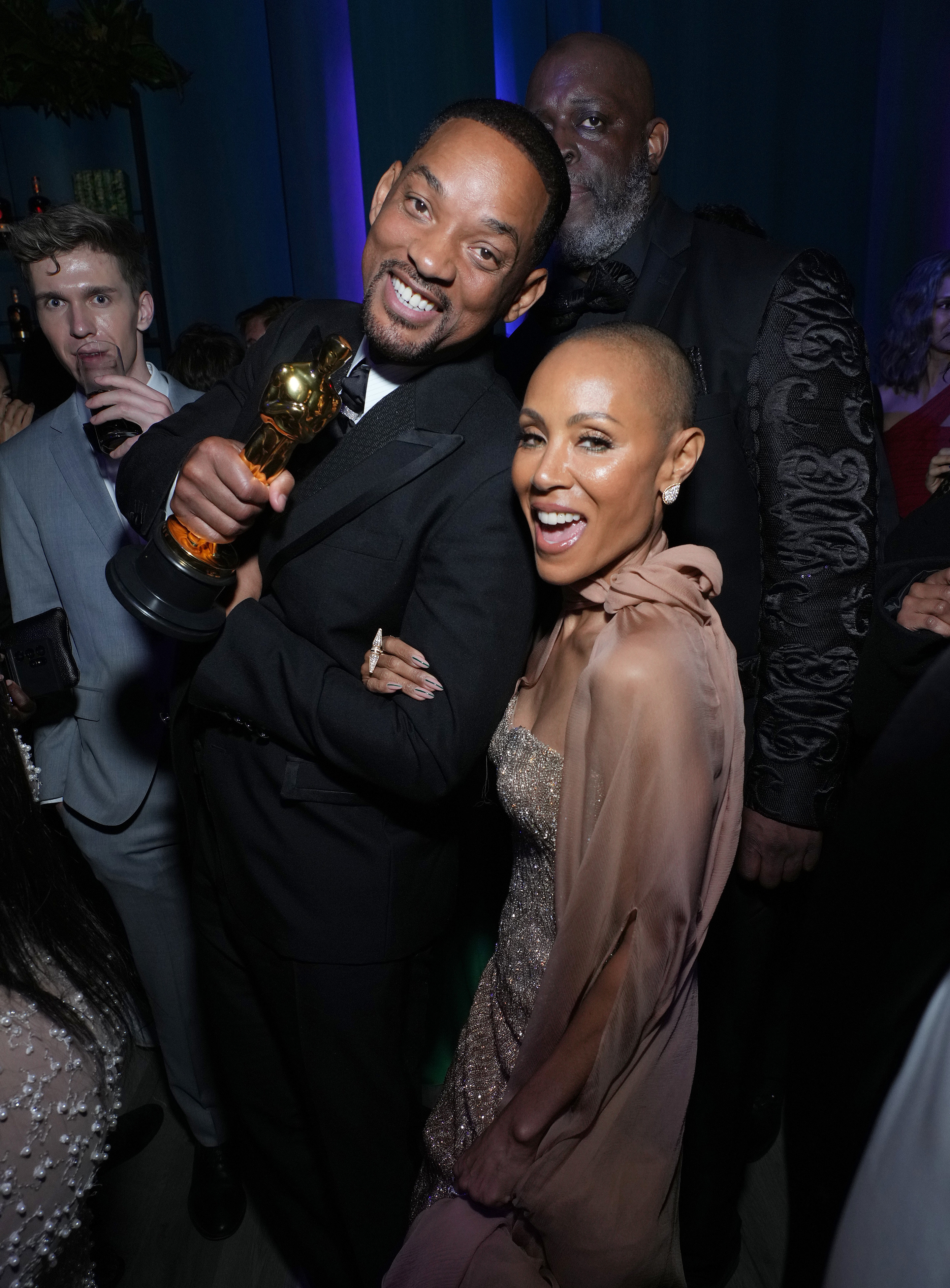 Video Shows Jada Pinkett Smith's Reaction To Will Smith Slapping Chris Rock