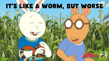 Buster saying &quot;it&#x27;s like a worm but worse&quot;