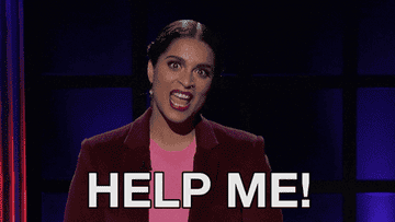 Lilly Singh saying &quot;help me&quot;