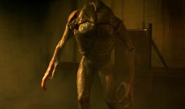 demogorgon, which is a slimy, tall, alien-like creature with no eyes